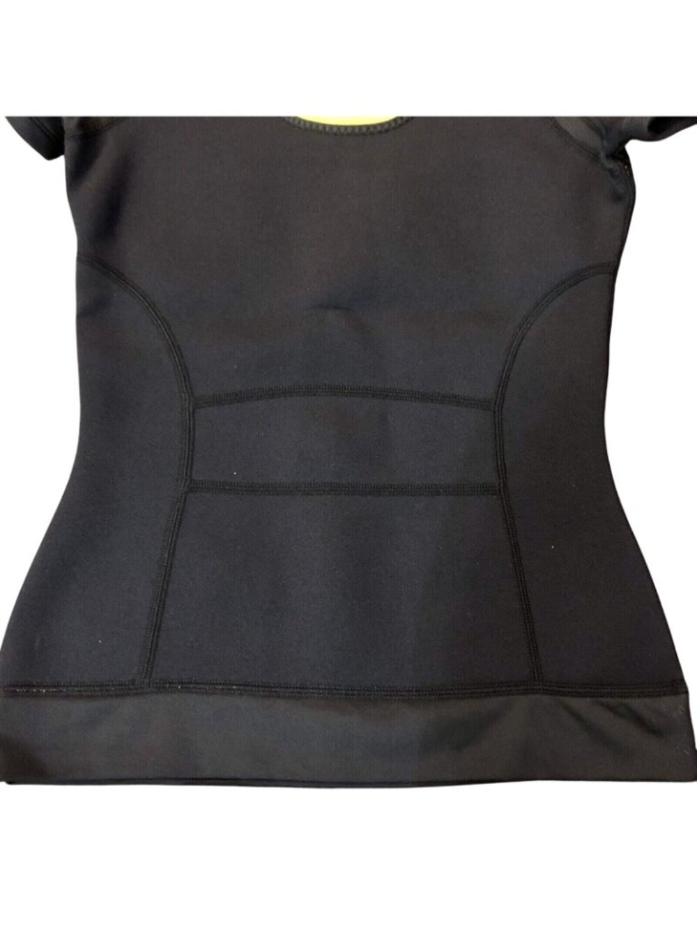 Zaggora Hotwear Activewear Set Womens Small Black Shorts Top Celu-Lite Used - Picture 13 of 16